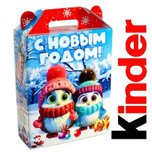 Детский подарок на Новый Год в жестяной упаковке весом 830 грамм по цене 3297 руб в Гуково